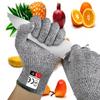 Schnittfeste Handschuhe mit Grip-Punkten - Atmungsaktive & Leichte Kochhandschuhe - Beidhändig - Schnittfest für Küche oder Holzbearbeitung