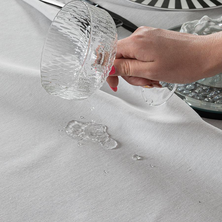 Natura - Waterproof Tablecloth - - Gray