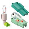 Best Gift Tumbler Ice Mold Silicone Ice Molds for Cup Cylinder-Shaped Ice Tray for Water Bottles Stanley Cup Accessories