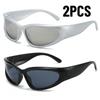 1/2/3pcs Fashionable Men and Women Sunglasses High-end Y2K Square Bicycle Glasses Resistant Sunglasses Outdoor Hiking Glas UV400