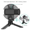 1 Pc Portable Mini Tripod Desktop Tripod Stabilizer for Mobile Phone Live Streaming 360 Degree Rotation ABS Stand