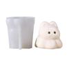 3D Dog Milk Pudding Mold Silicone Rabbit Bear Ice Cream Mold Cute Mousse Cake Molds  Home