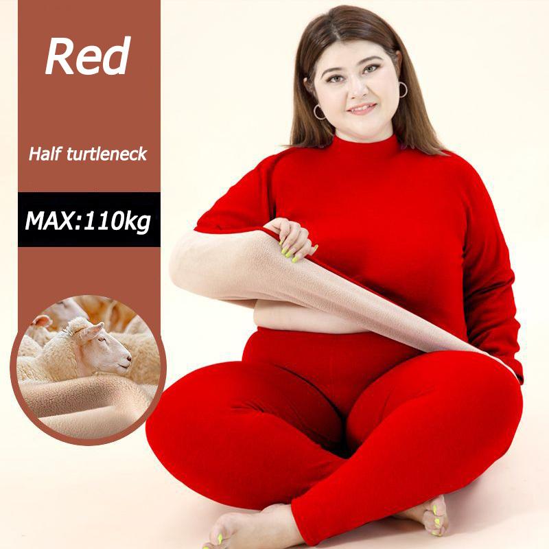 

L-6XL женское термобелье большого размера бесшовное согревающее термобелье женское высокоэластичное утягивающее комплект одежды для женщин 2 предмета 2XL