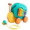 Cartoon Pet Pull String Snail Car Toy Baby Walker Pull-Along Snail Toy  For Children