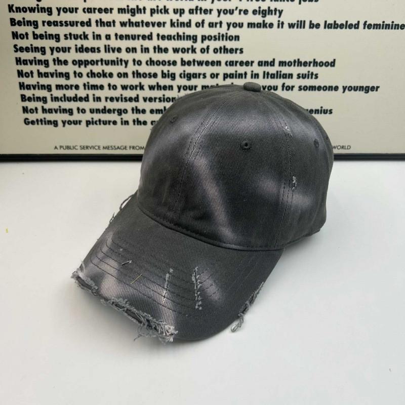 Vintage Cotton Baseball Cap With Curved Brim For Streetwear And Casual Use