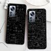 Physics Chemical Mathematics Phone Case For Xiaomi Poco X7 X6 X5 X4 X3 GT NFC M4 M5 Pro 5G M3 Mi F6 F5 F4 F3 F2 F1 Capa Coque TP