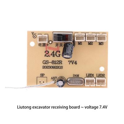 1 Set For Rc Car Remote Control Toys Parts 6Ch 2.4G Remote Control High Quality 27Mhz Circuit Pcb Transmitter Receiver Board