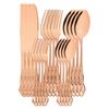 High Quality Cutlery Set Knife Fork Dessert Spoon Dinnerware Colorful Flatware Set Stainless Steel Silverware Kitchen Tableware