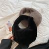 Fur Women'S Small Half Moon Bag Luxury Warm Plush Wrist Bags For Women Fashion Furry Short Handle Clutch Cute Ladies Coin Purses