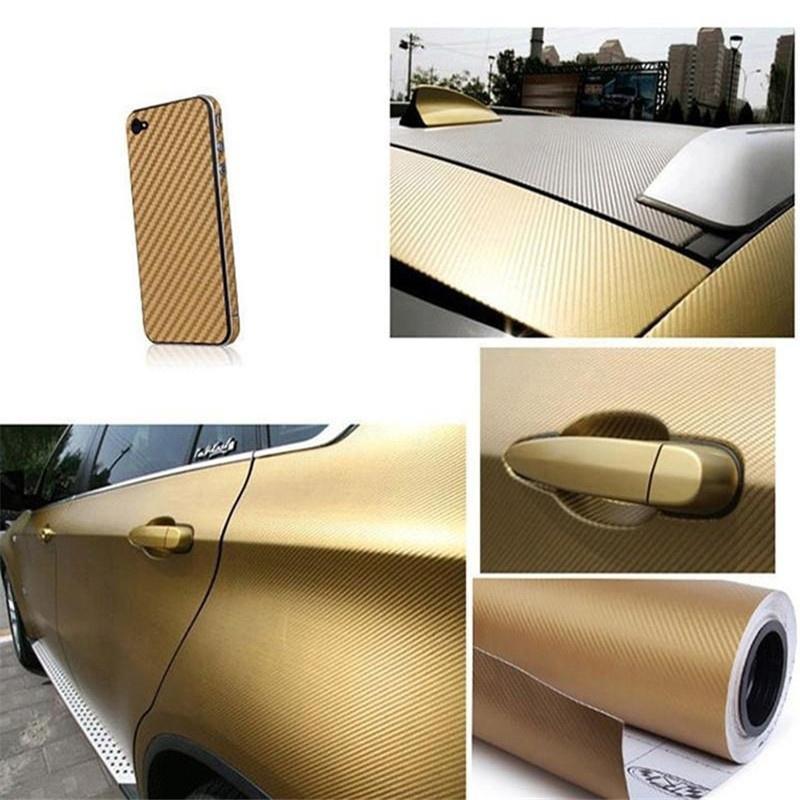 Mode Carbon Fiber Vinyl Film Motorrad Carbon Fiber Car Wrap Blatt Rolle Film Aufkleber Aufkleber