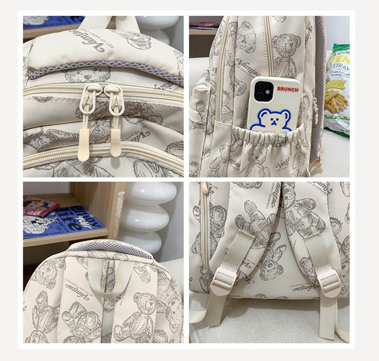 Korean Style Women's Lightweight Large Capacity Backpack for Students