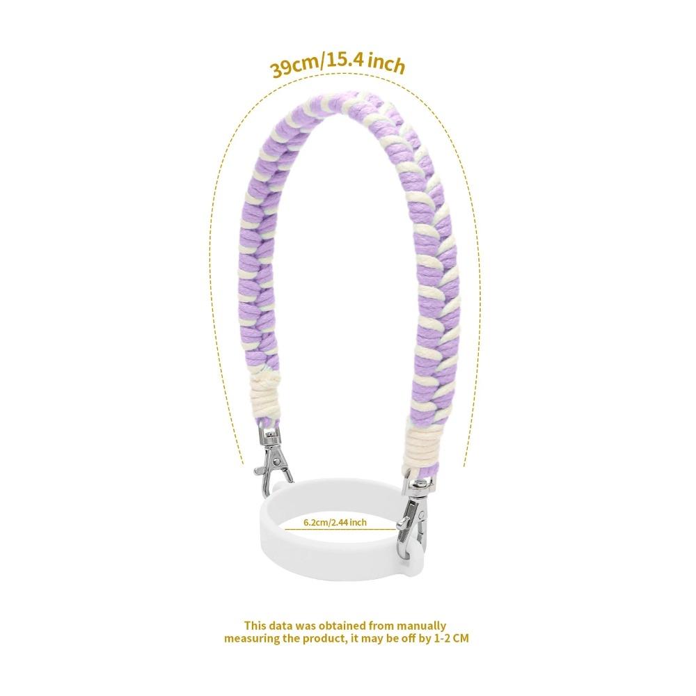 Detachable Water Bottle Lanyard Stretchable Water Bottle Handle Strap  Walking