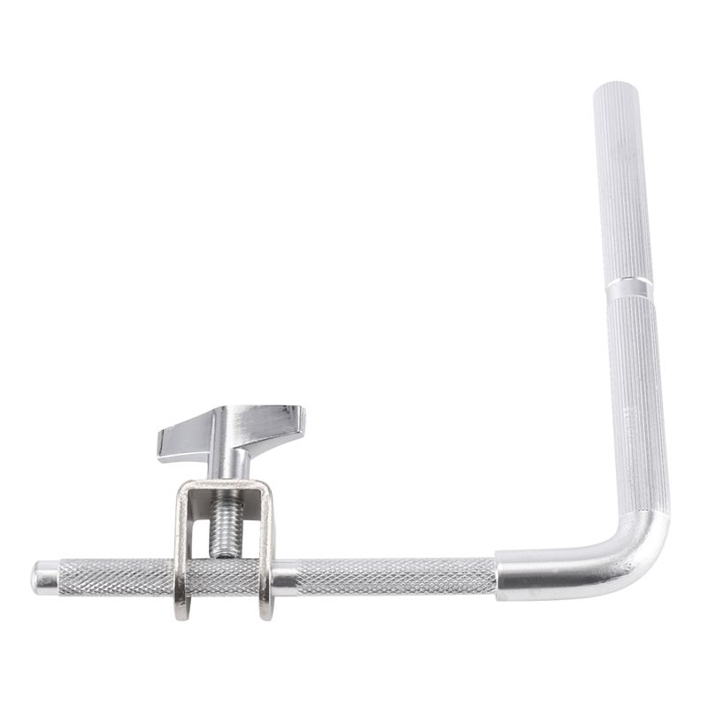 Classy-Cowbell Mount L-Rod Attachment Accessory Part 9.5Mm Diameter Perfect For Drummer Drum Hardware