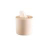 Youliheng Round Bamboo Tissue Box