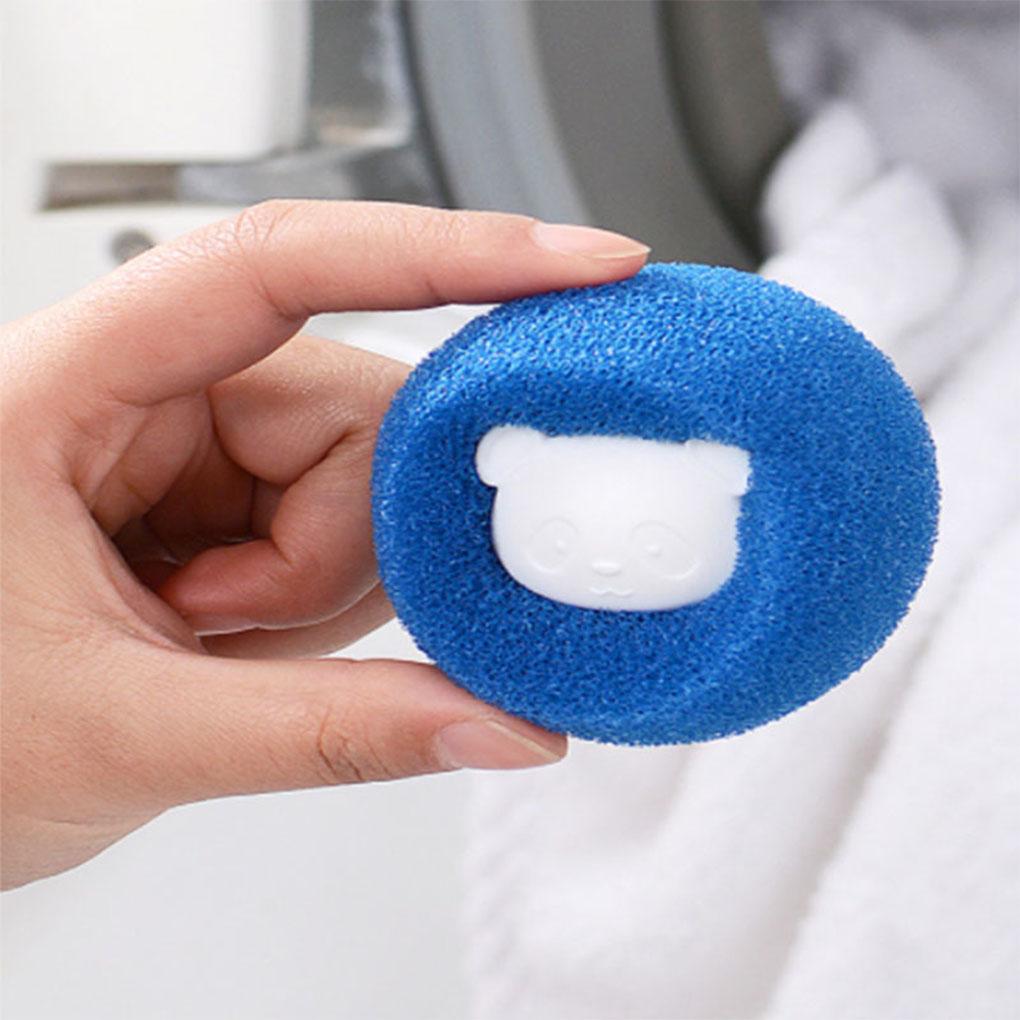 3pcs Laundry Ball Reusable Clothes Cleaning Tool Lightweight Household Filtering Balls Water-resistant Cat Dog Hairs Catcher