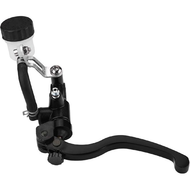 Pissente 22mm Universal Motorcycle Brake Master Cylinder Clutch Lever Hydraulic Handlebar Replacement with Aluminum Alloy for Most 7/8 Motorcycles