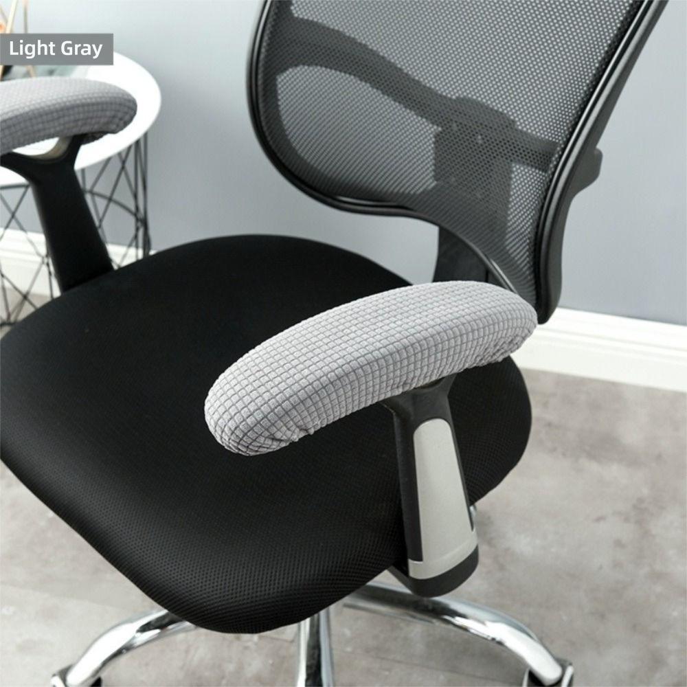 New Removable Chair Armrest Cover Elastic Waterproof Fabric Chair Armrest Sleeve Washable Chair Arm Covers
