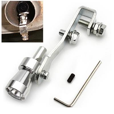 Universal 18mm Aluminium Turbo Sound Whistle Simulator Auspuffrohr Schalldämpfer Auto Blow Off Ventil Schalldämpfer Auto Außen Zubehör