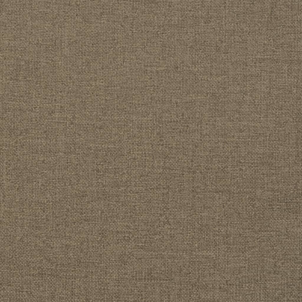 Hochlehner Seat Cushions 2 Pcs. Melange Taupe 120 X 50 X 7 Cm Fabric