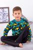 Boys’ Pajama Set – Brushed Knit, Warm & Soft for Cold Nights, Demi-season, 6076-024-4-1 HC