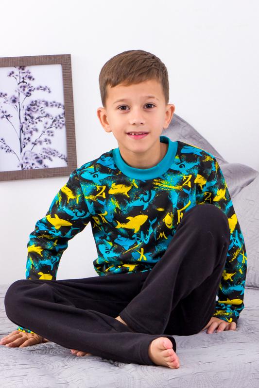 Boys’ Pajama Set – Brushed Knit, Warm & Soft for Cold Nights, Demi-season, 6076-024-4-1 HC
