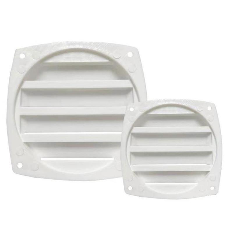 ABS Ventilation Window For Marine Cabin Motorhome Compartment Saltwater Resistant Adjustable Louver System Black White