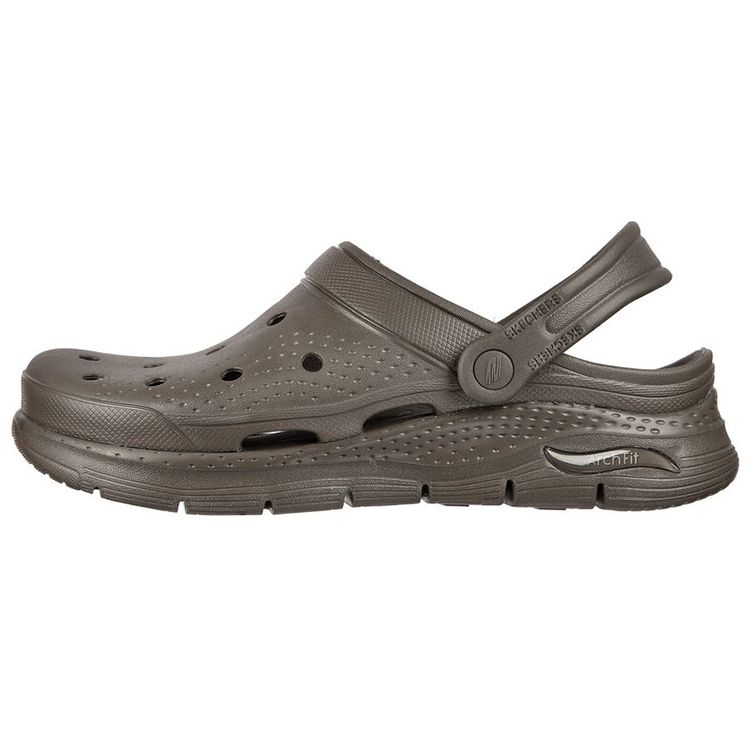 Skechers Arch Fit Повседневные комфортные клоги Мужские клоги Хаки 243160-KHK 39.5