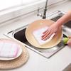 10/20PCS Kitchen Daily Dish Towel 5-layer Pure Cotton Cloth Thickened Absorbent Kitchen Cleaning Cloth Scouring Pad