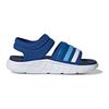 Adidas Duramo Sandals Sports Casual Non-Slip Shock Absorbing Quick-Drying Kids Sandals Kids Sandals Blue White ID3533