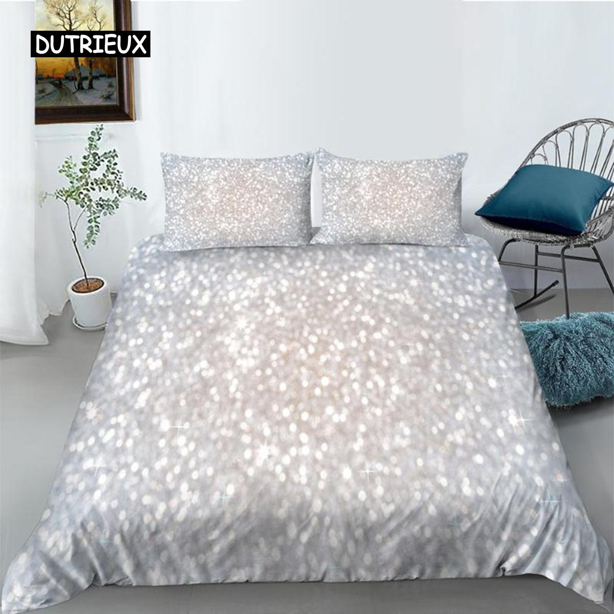 

Glitter Bedspread Cover Package Shiny Pink Gold Glitter Stars Bed Ensemble for Kids Girls Lovely Style Full Size Queen Dimension King Size Size Quilt EU single(135x200cm)