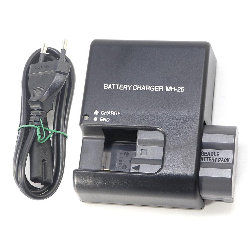 MH-25 Battery Charger for Nikon EN-EL15: Compatible with D600, D610, D7100, D810, D7000