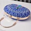 Green Peacock Woman Bags Diamond Vintage Party Evening Handbag Crossbody Shoulder Bag for Ladies Bling Luxury Designer Purses