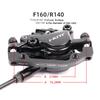 NUTT 800/1400mm Bicicletă MTB frână Hidraulică Disc frână bicicletă clemă ghidon 22.2MM Ghidon Rotor 160mm Set frână față și spate