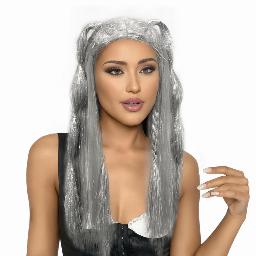 Synthetic Braided Bangs Hairpiece Fashion Halloween Cosplay Wig Celebration Hairstyles