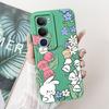 For Vivo Y19 1915 Case Y19S V2419 Luxury Fashion Cute Cartoon Girl Shockproof Silicone Back Cover For Vivo Y19s Phone Case Funda