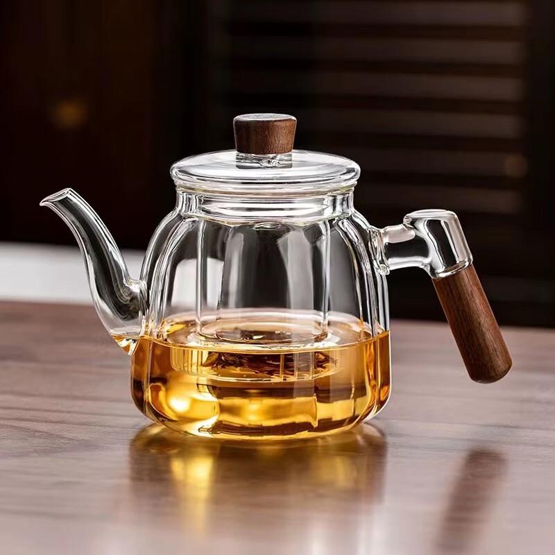 Hanyou Qiaomu Heat-Resistant Glass Teapot