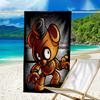 Proof Beach Towel with a Five Nights At Freddy's Pattern - Soft,absorbent,quick-drying,machine Washable - Perfect for Swimming,camping,bathing