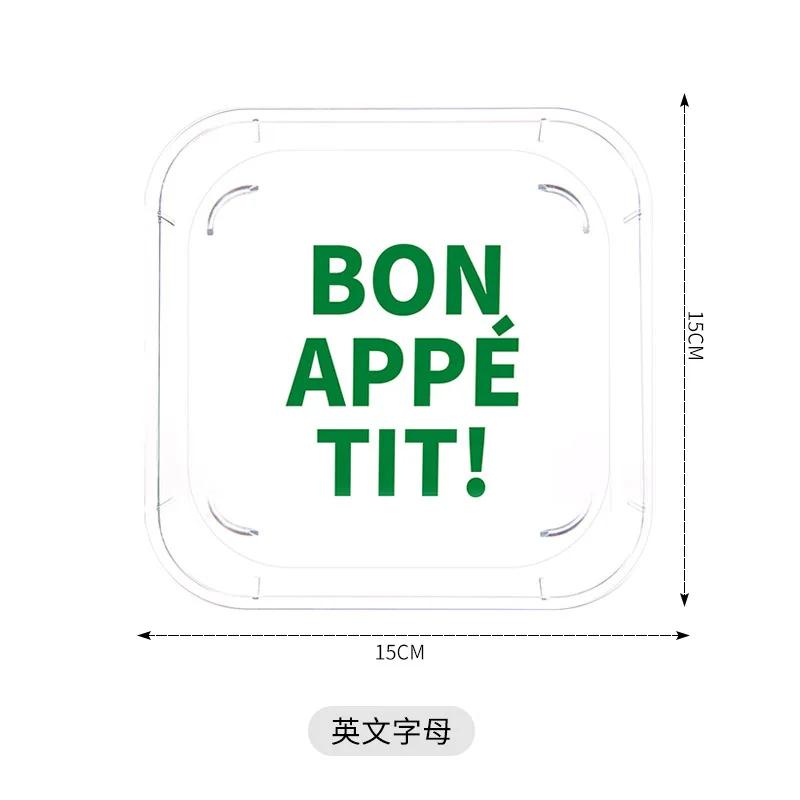 Snackplatte Untersetzer Ins Style Knochenschale Plastikteller Set Kinderteller Serviertablett für Weihnachtsfeier Zubehör