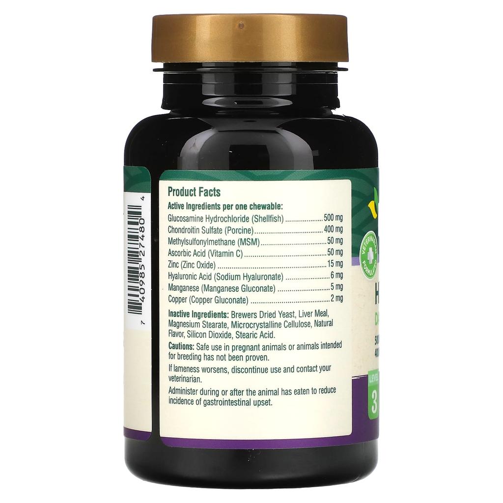 petnc NATURAL CARE Kalça eklemi, evre 3, karaciğer aromalı, çiğnenebilir 45 tablet