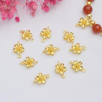 10 Stück Farberhalt 14K Beutelgold Ohrhaken Leerhalter Work In Progress Zubehör Muster DIY Handgefertigtes Material