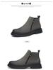 Herren 2023 High-Top Retro Leder Martin Stiefel - Britischer Stil Mid-Cut Arbeitsschuhe