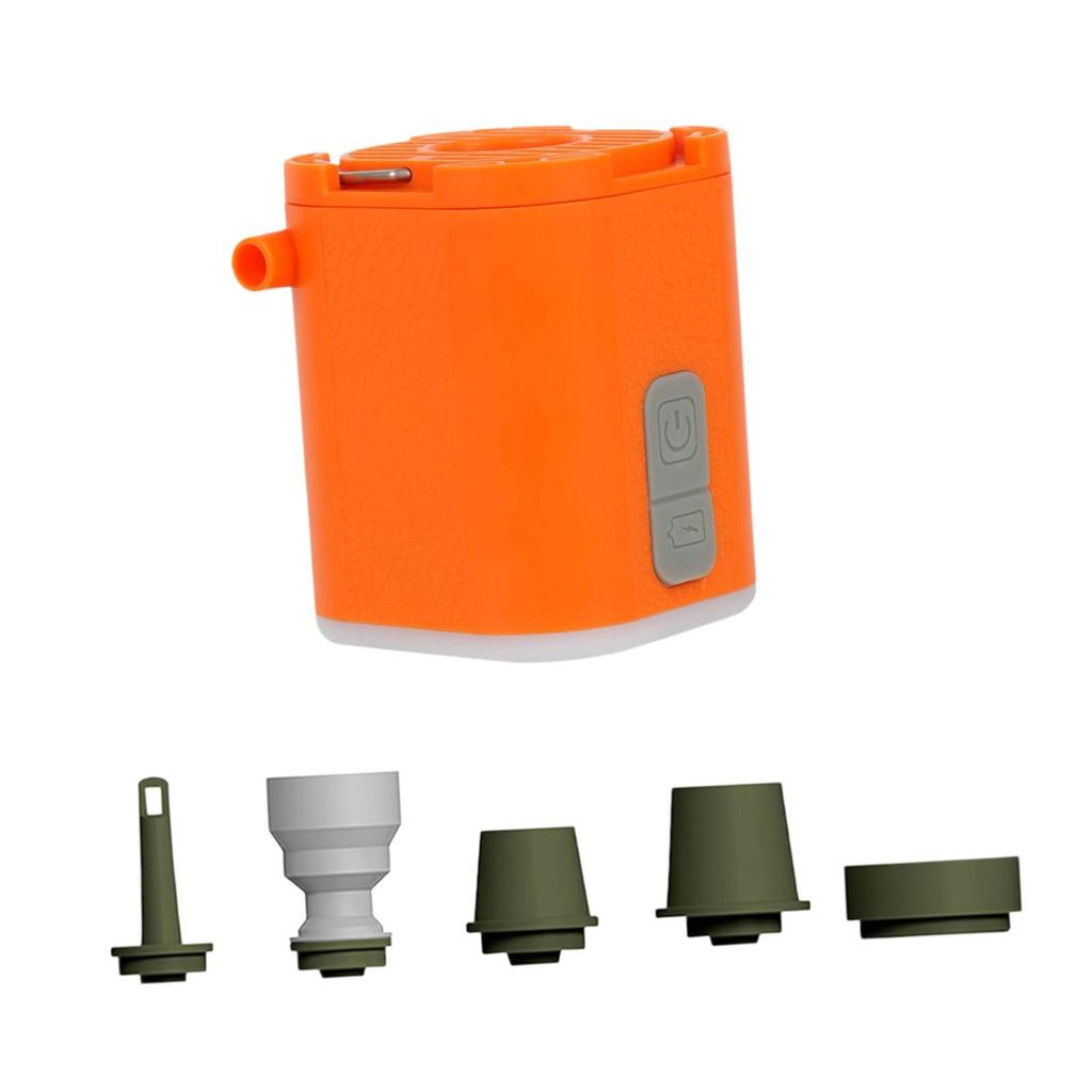 Electric Air Pump for Inflatables with Light Type C Port for Sleeping Pads