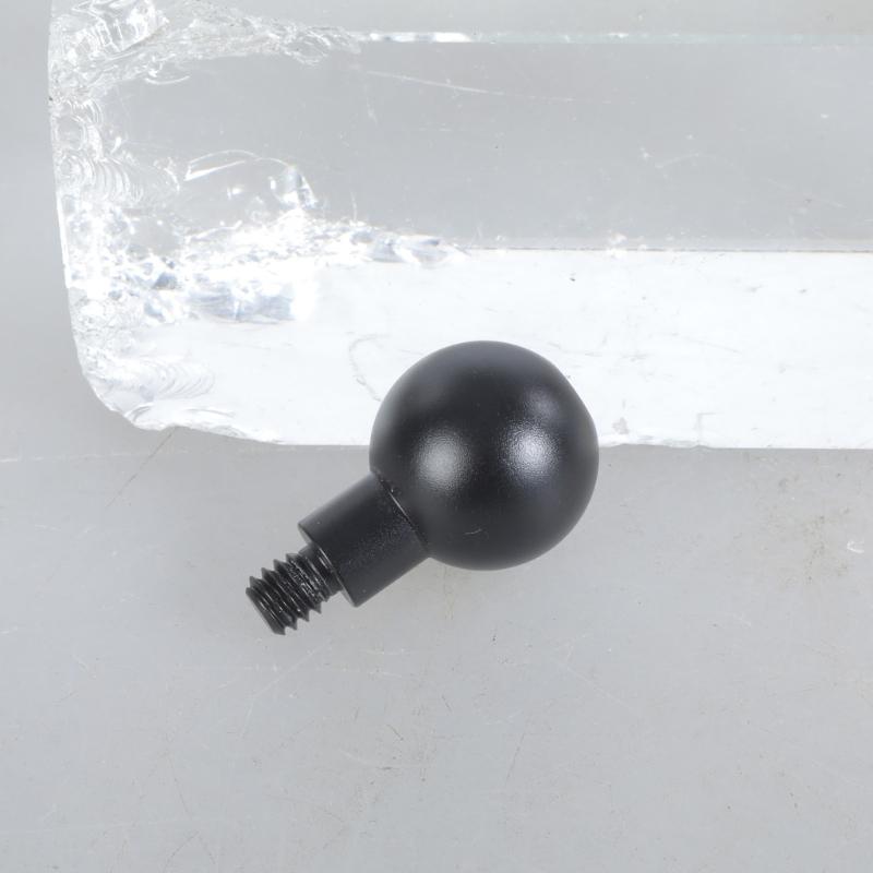 Aluminum 20mm Ball Head to 1/4 Inch Screw Connector 20mm Ball Head Conversion Upgrades for Universal Device Holders