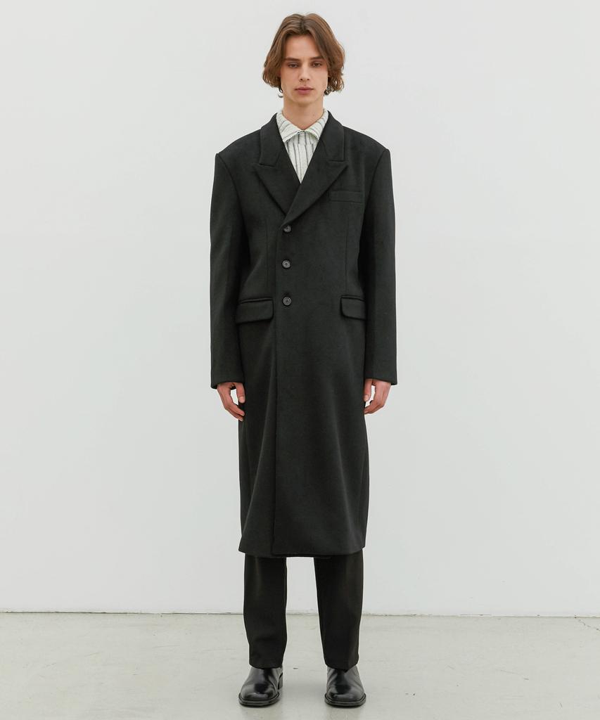 Trip Le Sens [Exclusive] Wool One-Side Coat_2 Color