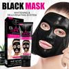 Bamboo Charcoal Black Mud Removing Facial Mask Black Mud Removing Cream Black Skin Cleaning Facial Mask Shrinks Pores
