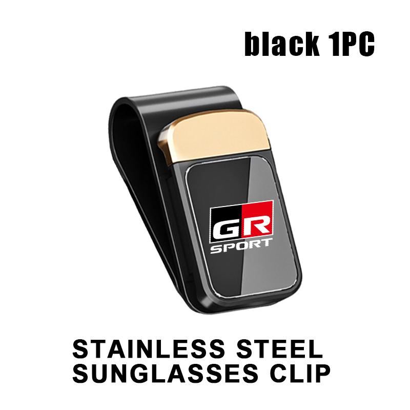 

For Toyota Magnetic Car Visor Sunglasses Holder Clip Eyeglasses Hanger Crown Land Cruiser RAV4 Camry Yaris Corolla Prius