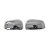 For Mitsubishi Lancer EX EVO 2009-2012 Chrome Side Door Rearview Mirror Cover Cap Trim Shell Sticker Car Styling Accessories