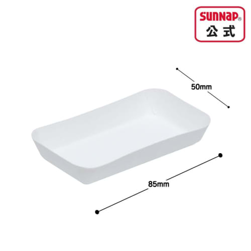Sunnap Small Square Tasting Plates, 100 Pieces [Small Plates, Tasting Plates, Square Plates, Hors D'oeuvres, Sample Plates, TST-KS]