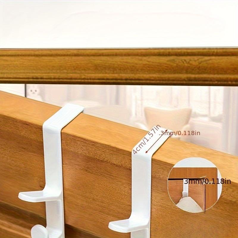 Door Hook Frame Saves Space: Multifunctional, Easy To Install, Very Suitable for Organizing Clothes, Kitchen and Bathroom