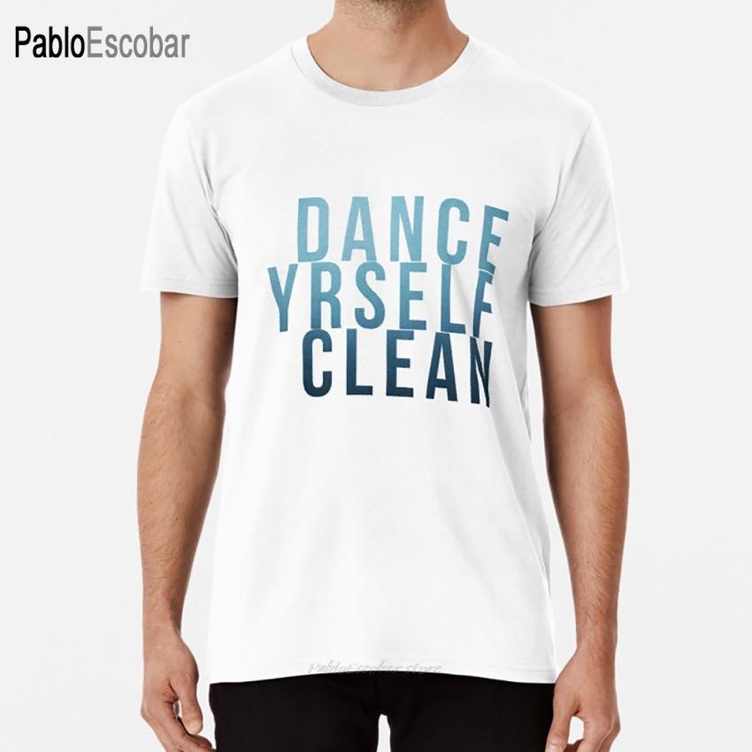 Dance Yrself Чистая футболка ЖК-звуковая система группа рок-музыка пьяные девушки альтернатива инди ноутбук S